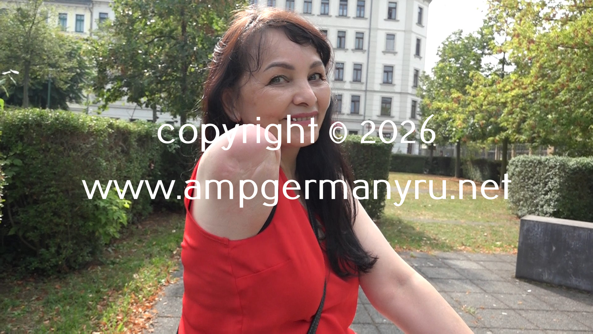 Rimma Pegleg Video Lady in Red Part2